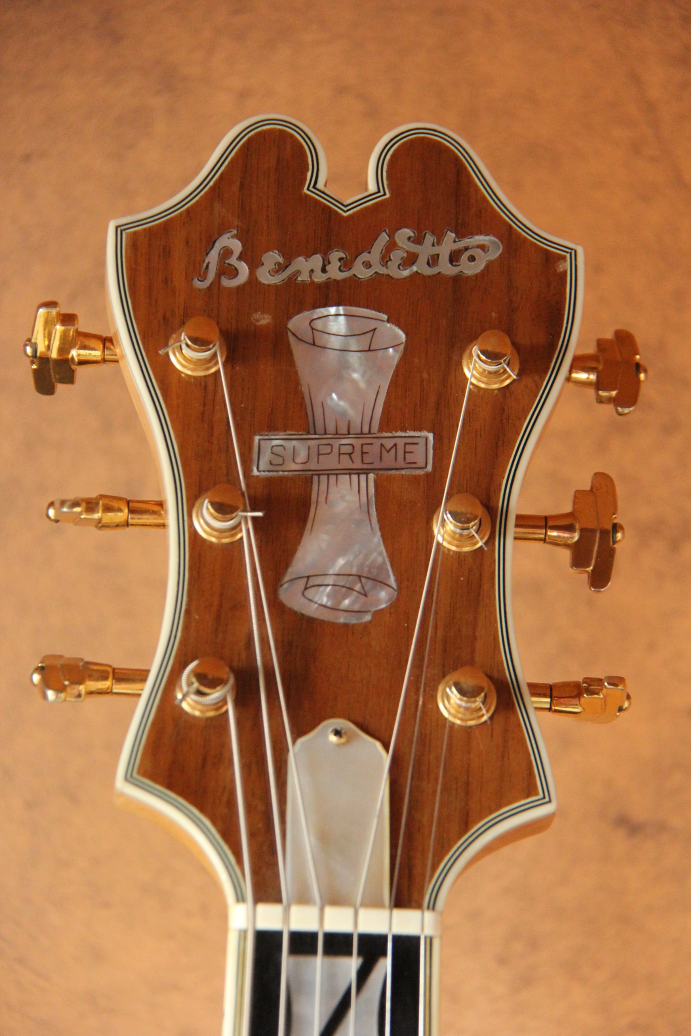 Headstock front