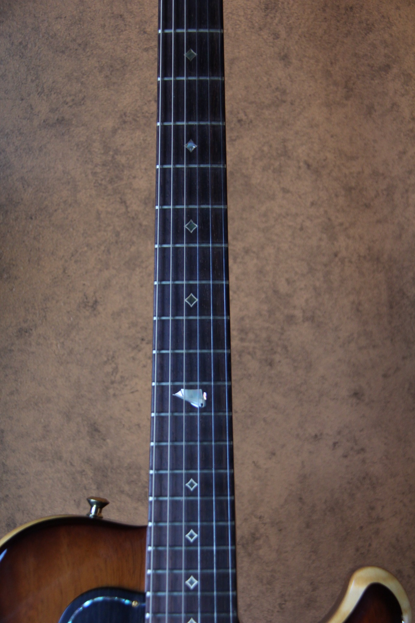 Fingerboard detail