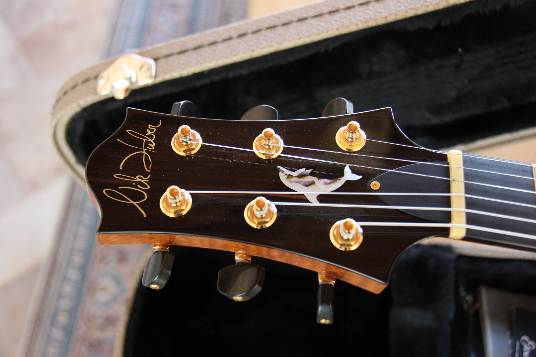 Headstock front