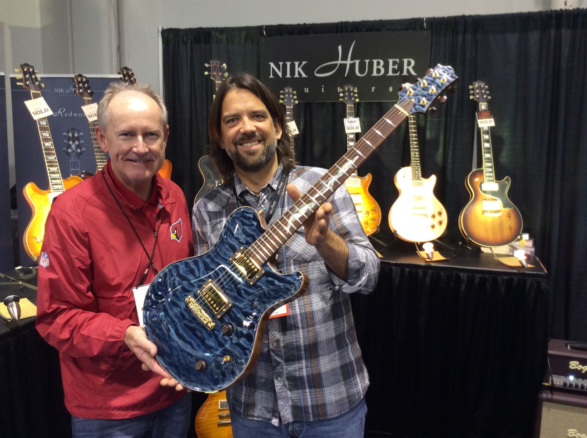 Gary Thomas with Nik Huber