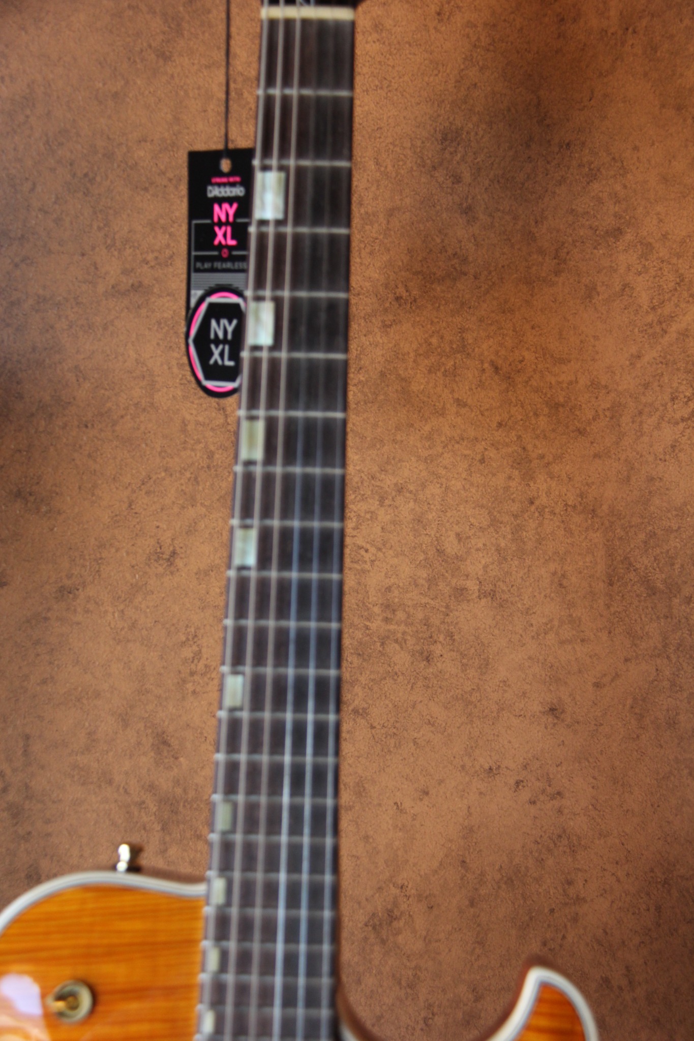 Fingerboard detail
