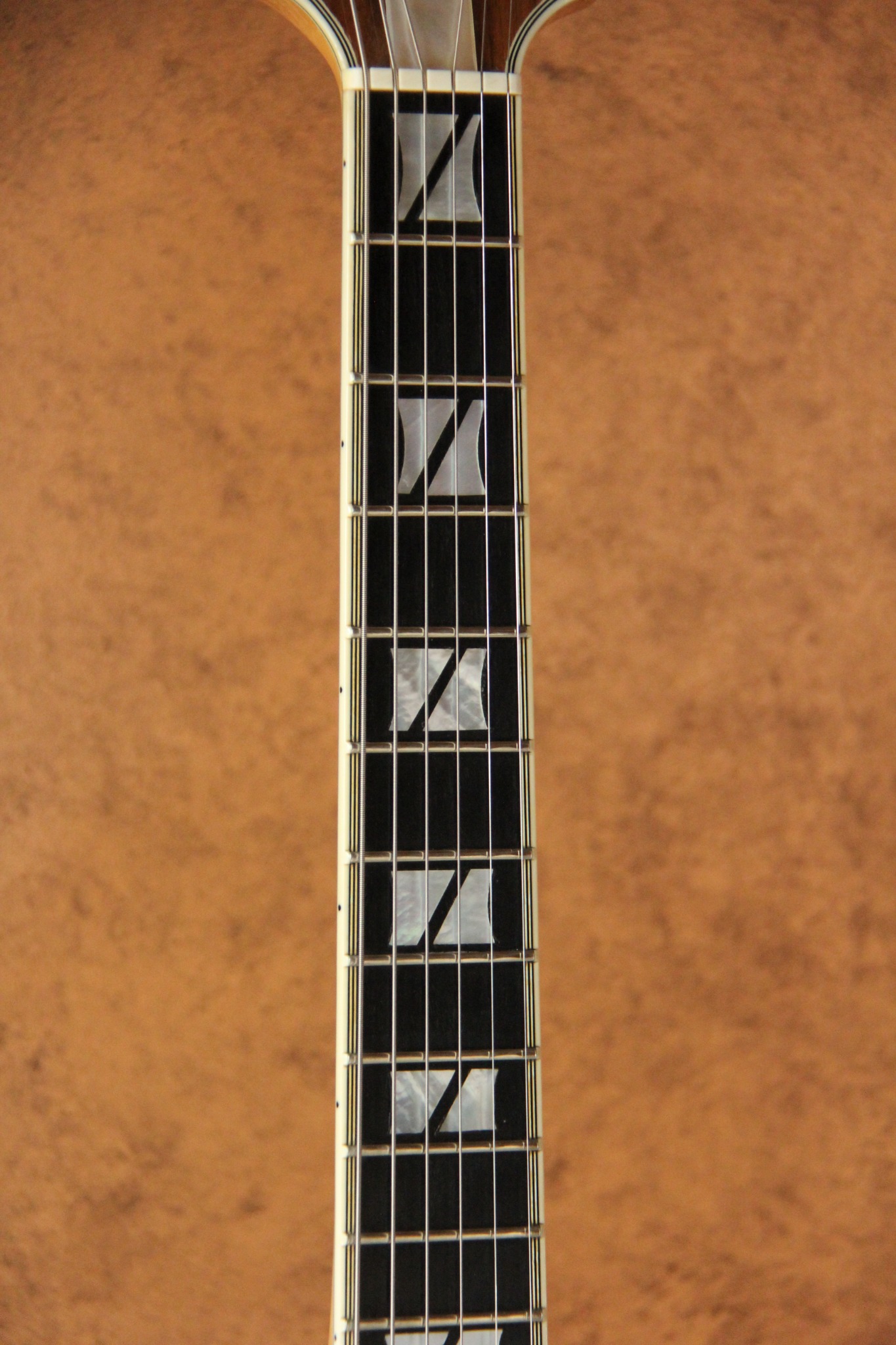 Fingerboard inlay detail