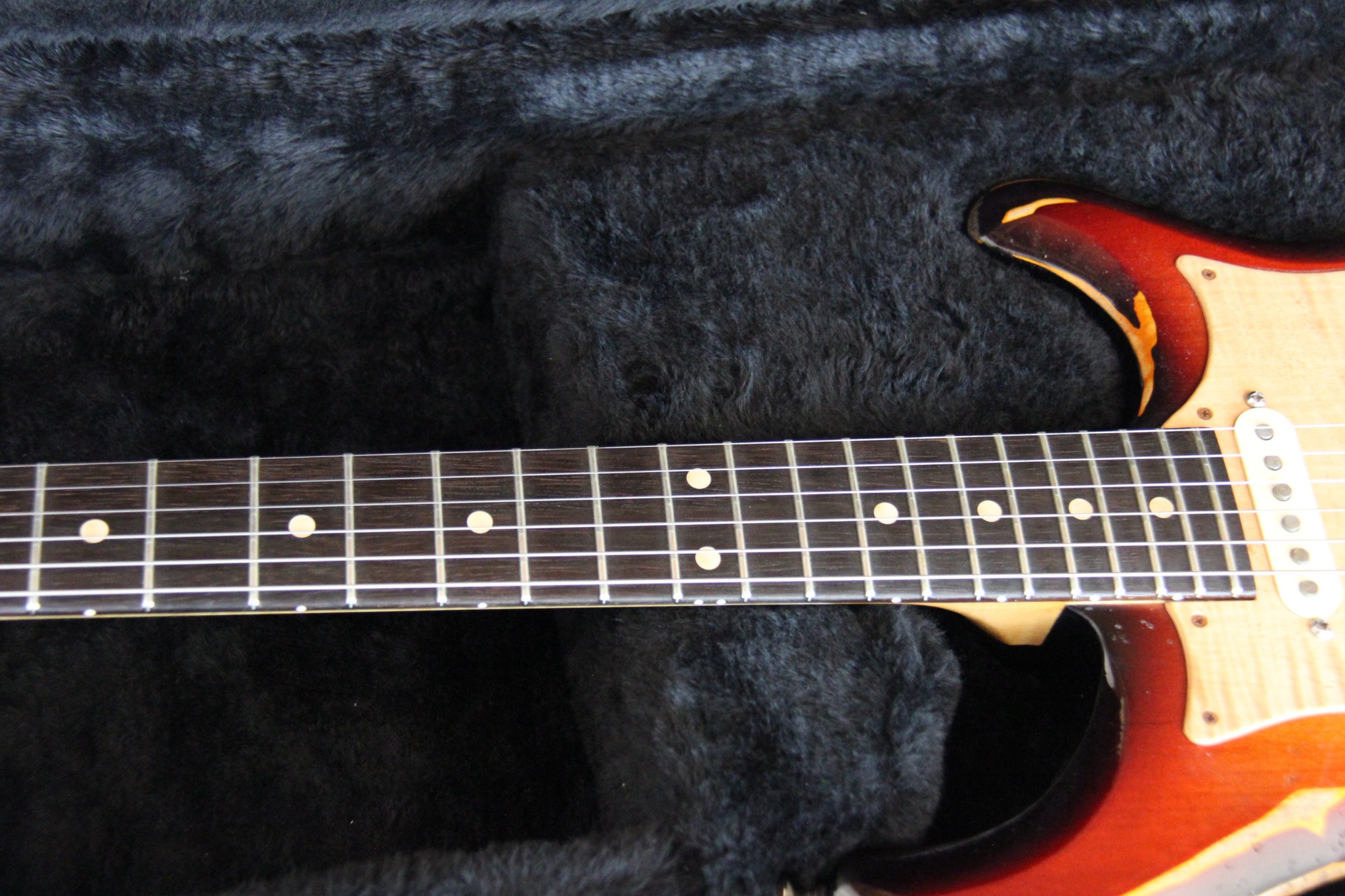 Fingerboard detail